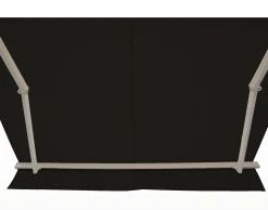 Essence åben elektrisk markise 400x300cm sort/hvid