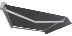 Essence åben elektrisk markise 300x250cm antracitgrå/hvid
