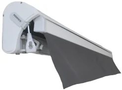 Essence åben elektrisk markise 300x250cm antracitgrå/hvid
