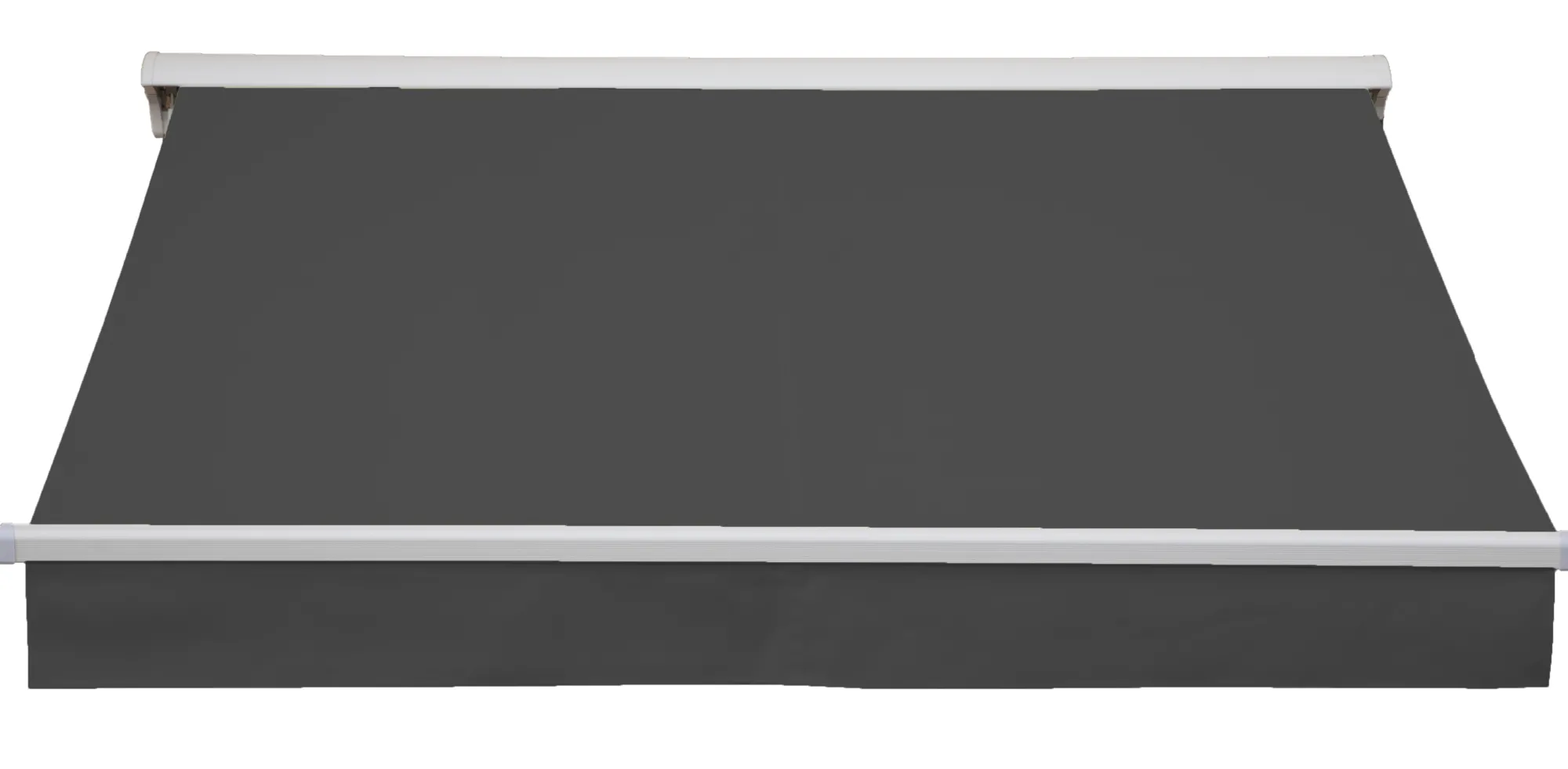 Essence åben elektrisk markise 350x300cm antracitgrå/hvid