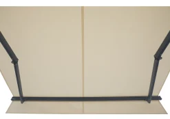 Essence åben elektrisk markise 400x300cm creme/antracitgrå