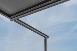 Essence elektrisk pergola markise 400x300cm antracit/antracit