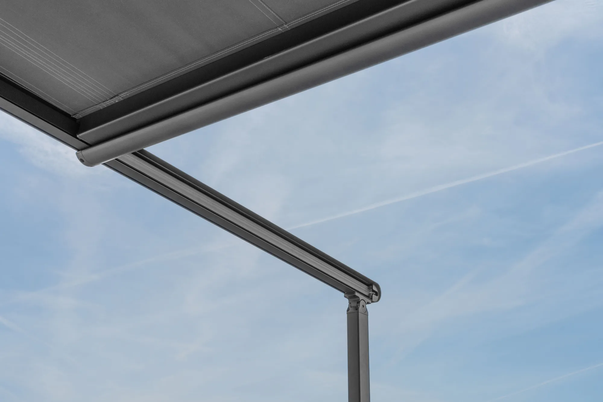 Essence elektrisk pergola markise 400x300cm antracit/antracit