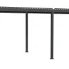 Essence elektrisk pergola med lameltag 600x300cm antracit