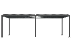 Essence elektrisk pergola med lameltag 600x300cm antracit