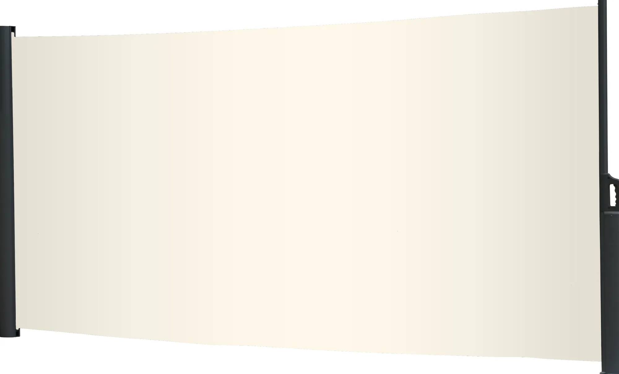 Essence læsejl lukket 500x140cm creme/sort