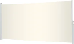 Essence læsejl lukket 400x160cm mesh creme/hvid