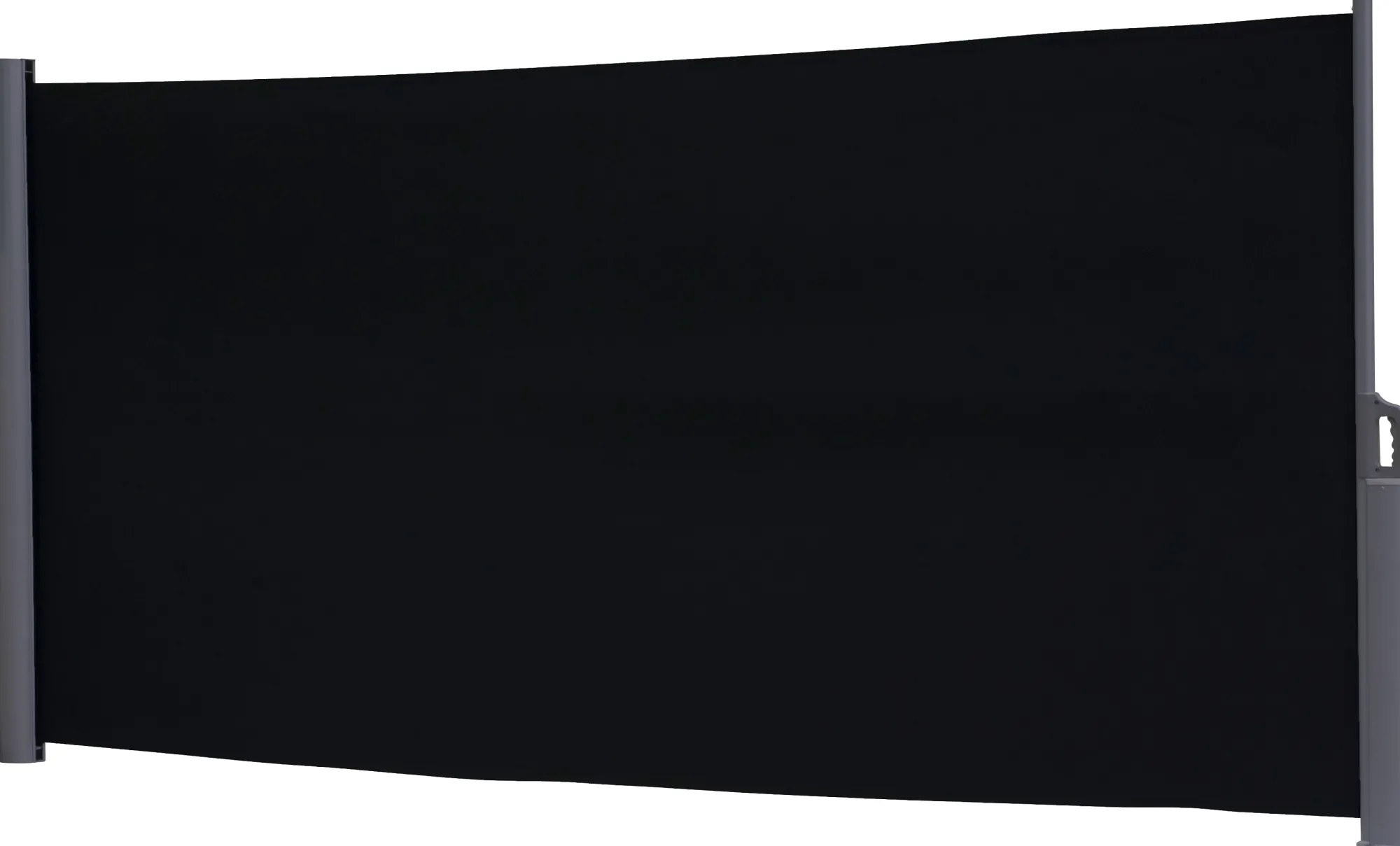 Essence læsejl lukket 300x120cm sort/antracitgrå