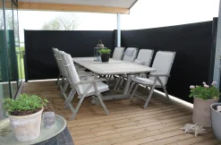 Essence læsejl lukket 300x120cm sort/sort