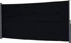 Essence læsejl lukket 300x160cm sort/antracitgrå