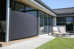 Essence læsejl lukket 300x160cm sort/antracitgrå