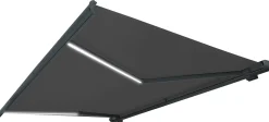 Essence Premium LED lukket 350x250cm antracitgrå/antracitgrå