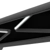 Essence Premium LED lukket 350x250cm sort/antracitgrå