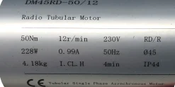 Moreland Essence Premium markise motor
