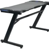 Homeville Exracer med LED 117x66x75cm sort/sort