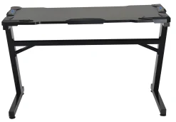 Homeville Exracer med LED 117x66x75cm sort/sort