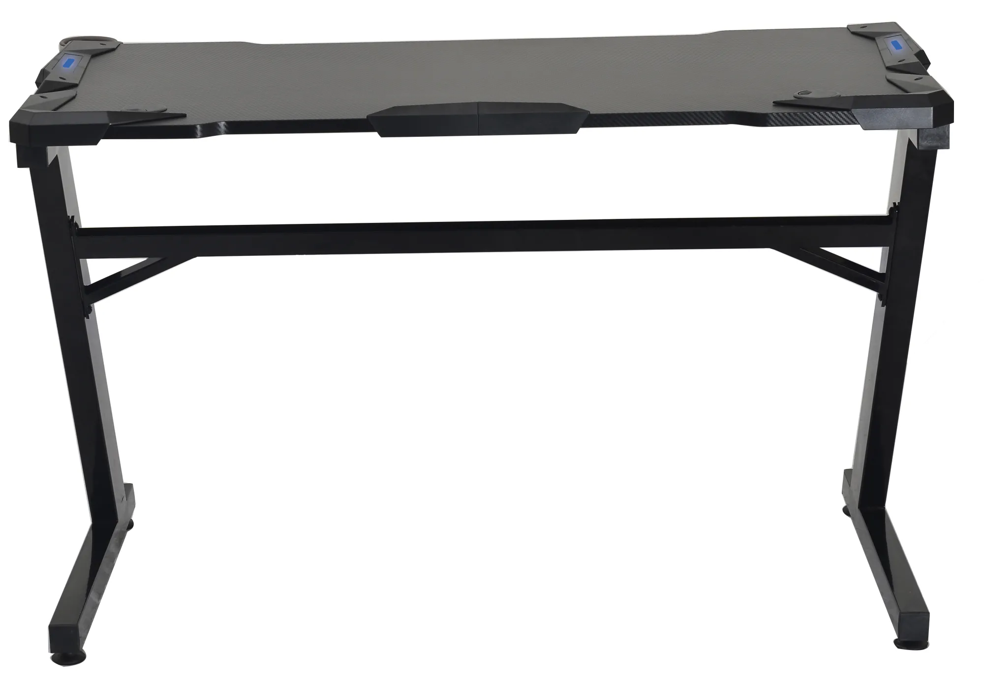 Homeville Exracer med LED 117x66x75cm sort/sort