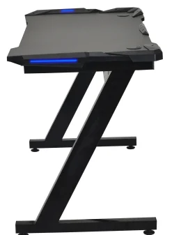 Homeville Exracer med LED 117x66x75cm sort/sort