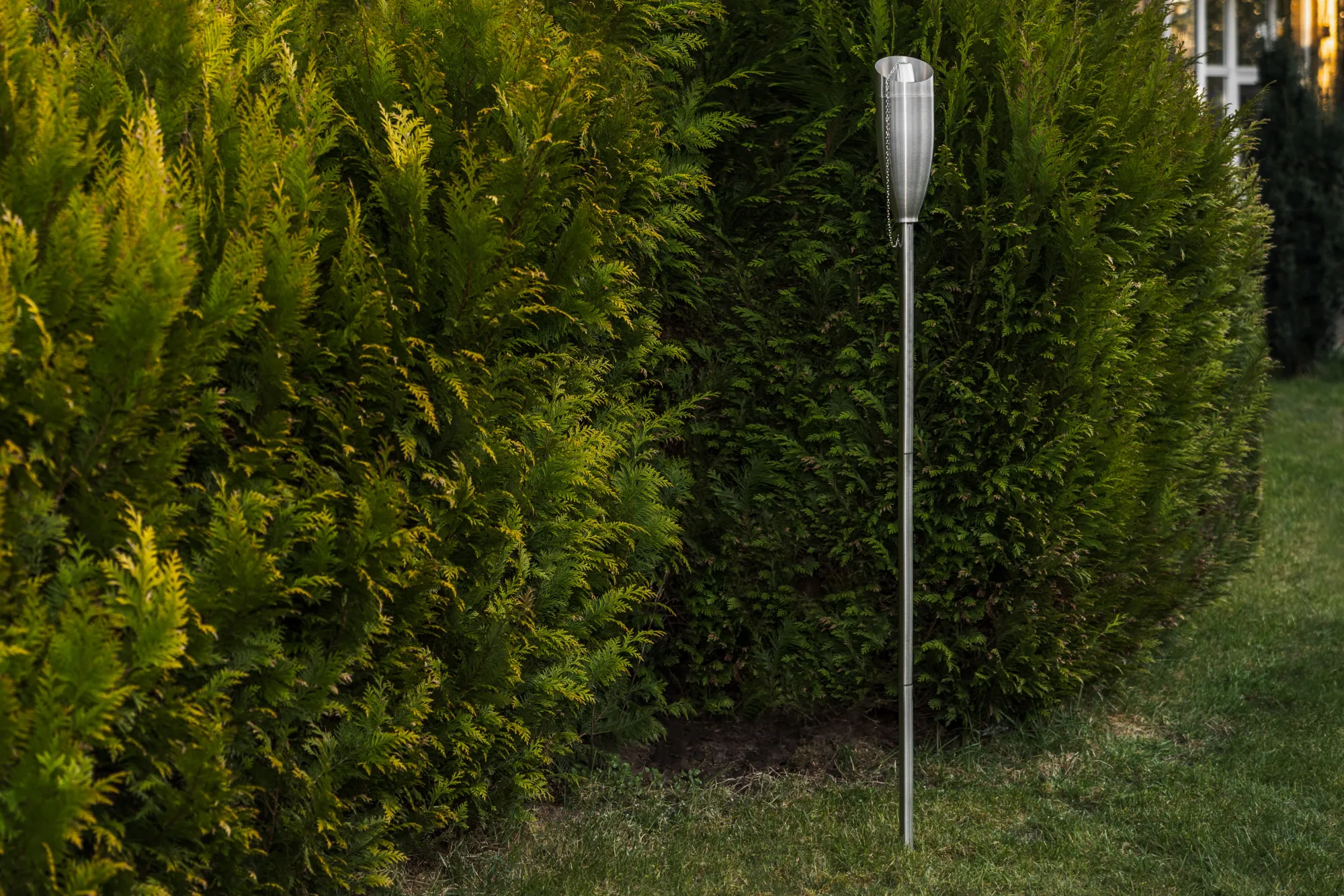 Moreland Fakkel i rustfrit stål 158cm