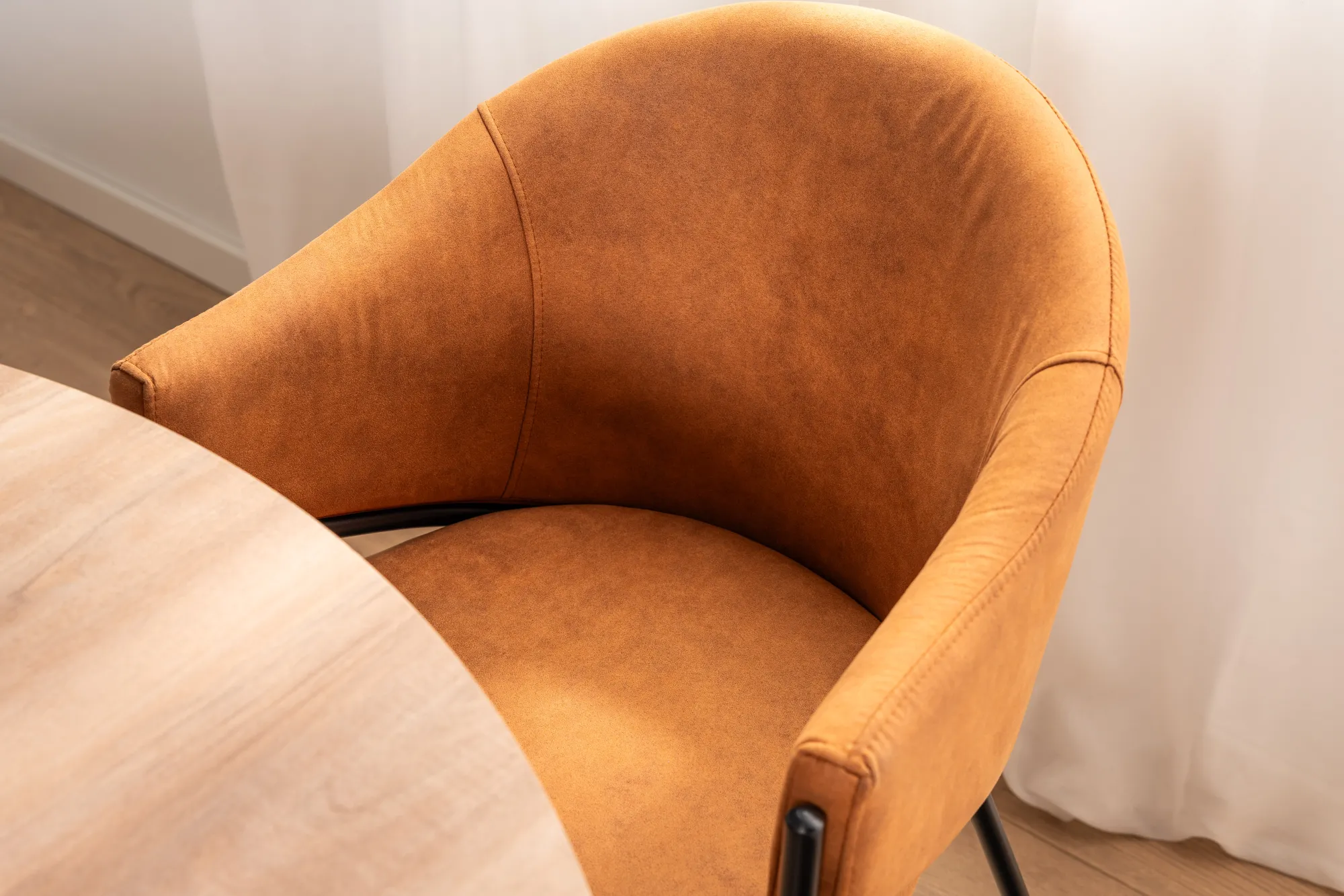 Homeville Felicia suede cognac