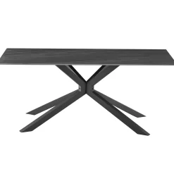 Homeville Felina 180x90x76cm mørkegrå/sort