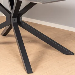 Homeville Felina 180x90x76cm mørkegrå/sort
