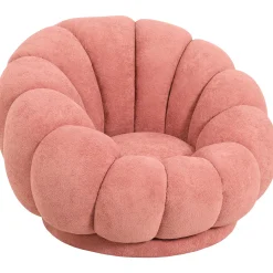 Homeville Fermo med drejefunktion plys rosa