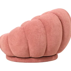 Homeville Fermo med drejefunktion plys rosa