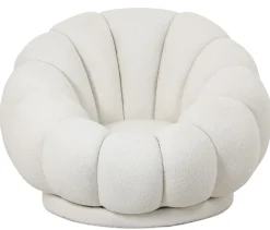 Homeville Fermo med drejefunktion teddy hvid