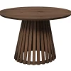 Homeville Fidenza 120x120x74cm eg smoked/smoked