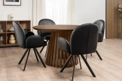 Homeville Fidenza 120x120x74cm eg smoked/smoked