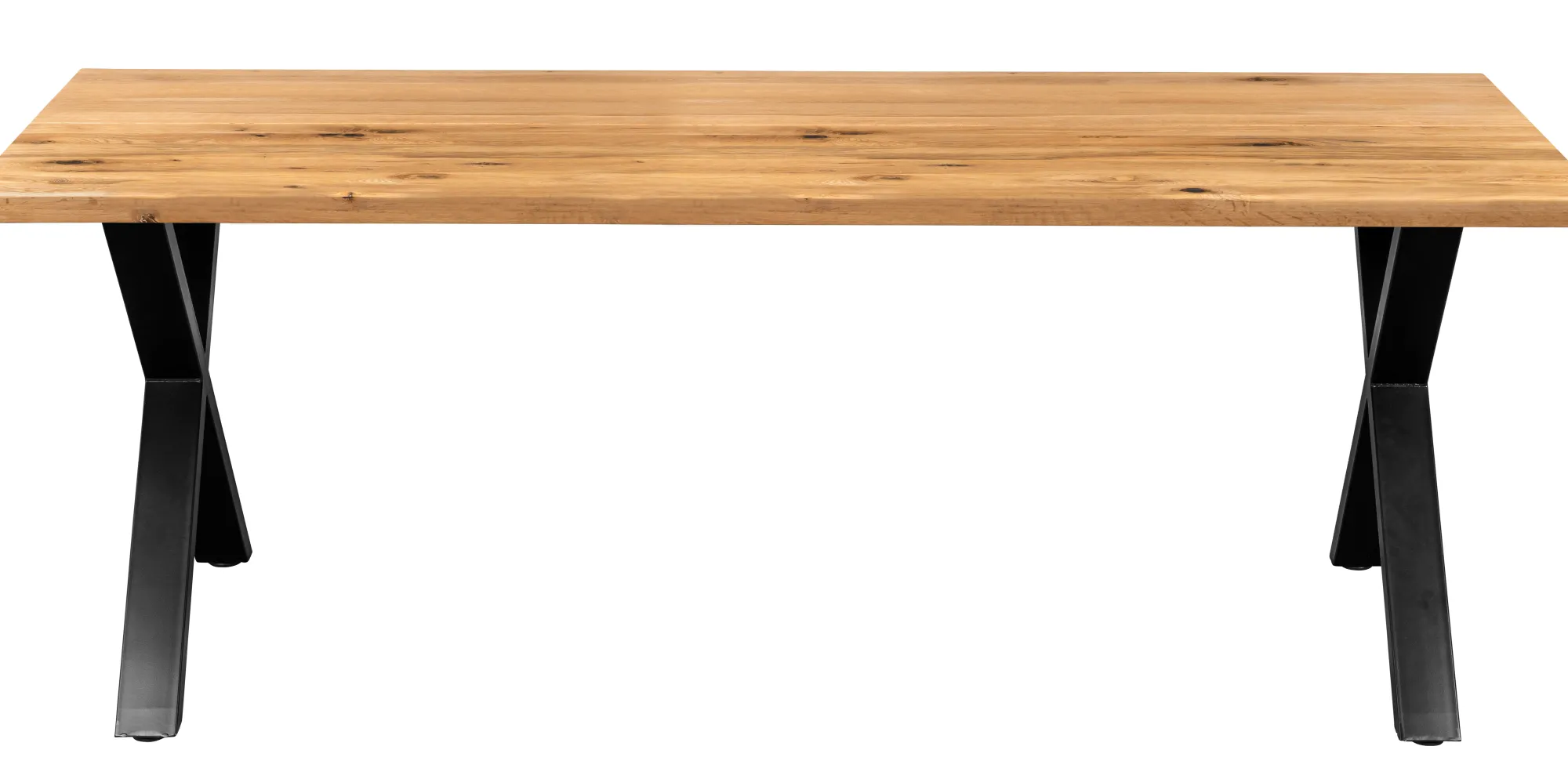 Homeville Firenze med krydsben 200x95x74cm eg natur/sort