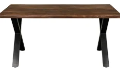 Homeville Firenze med krydsben 160x95x74cm eg smoked/sort