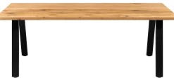 Homeville Firenze med skråben 200x95x74cm eg natur/sort