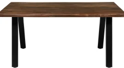 Homeville Firenze med skråben 160x95x74cm eg smoked/sort