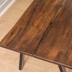Homeville Firenze med skråben 160x95x74cm eg smoked/sort