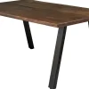 Homeville Firenze med skråben 160x95x74cm eg smoked/sort