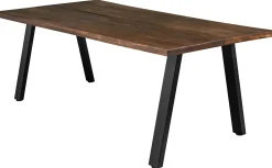 Homeville Firenze med skråben 200x95x74cm eg smoked/sort