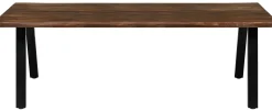 Homeville Firenze med skråben 220x95x74cm eg smoked/sort