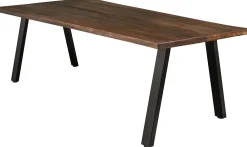 Homeville Firenze med skråben 240x95x74cm eg smoked/sort