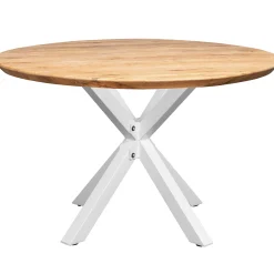 Homeville Forli 120x120x74cm eg natur/hvid