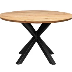 Homeville Forli 120x120x74cm eg natur/sort