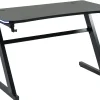 GameX med LED 120x60cm sort/sort
