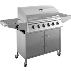 Moreland Gas grill med 6 brændere og blus