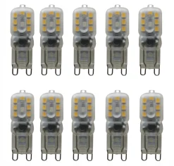 Homeville G9 LED 2,5W (10 stk.) naturligt lys