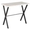 Homeville Grappa hvid/sort 120x60x102cm