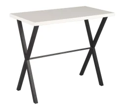 Homeville Grappa hvid/sort 120x60x102cm
