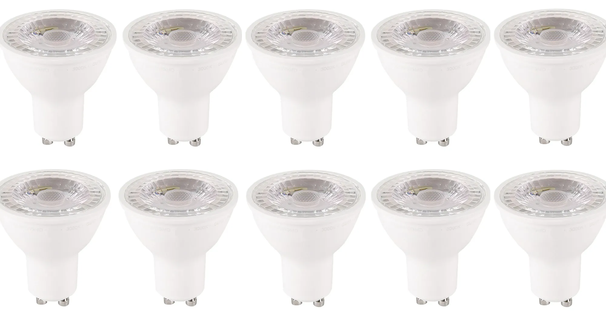 Homeville GU10 LED 5W 2700K (10 stk.) varmt lys