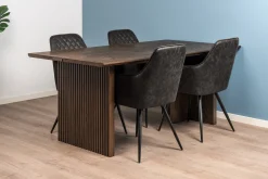 Homeville Hanne med drejefunktion suede sort
