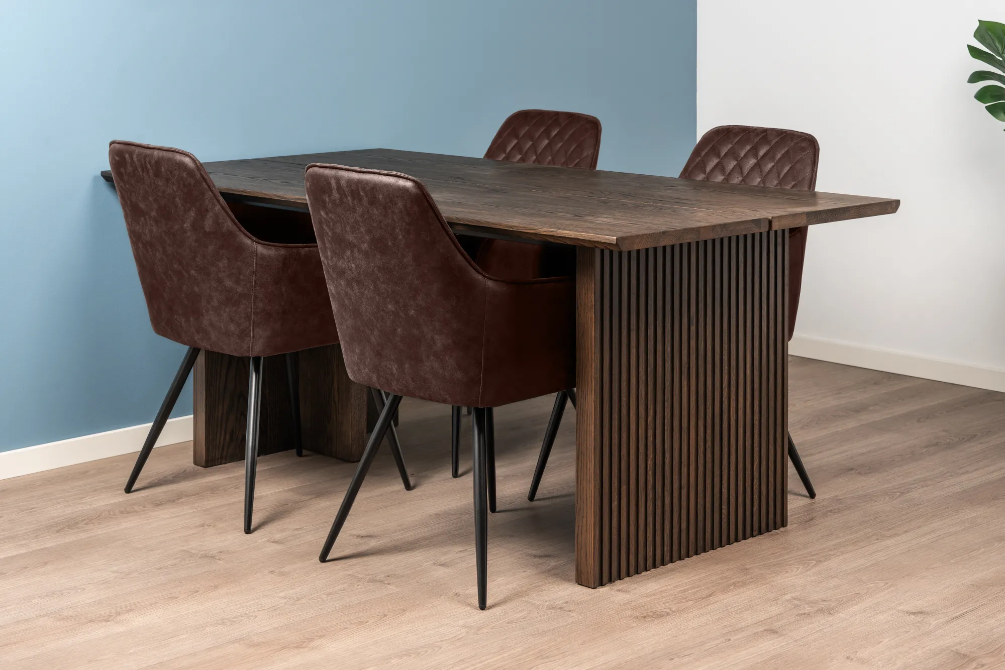 Homeville Hanne suede mørkebrun